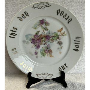 C.T. Altwasser Silesia c1909-1934 The Lords Prayer Excerpt & Blackberries